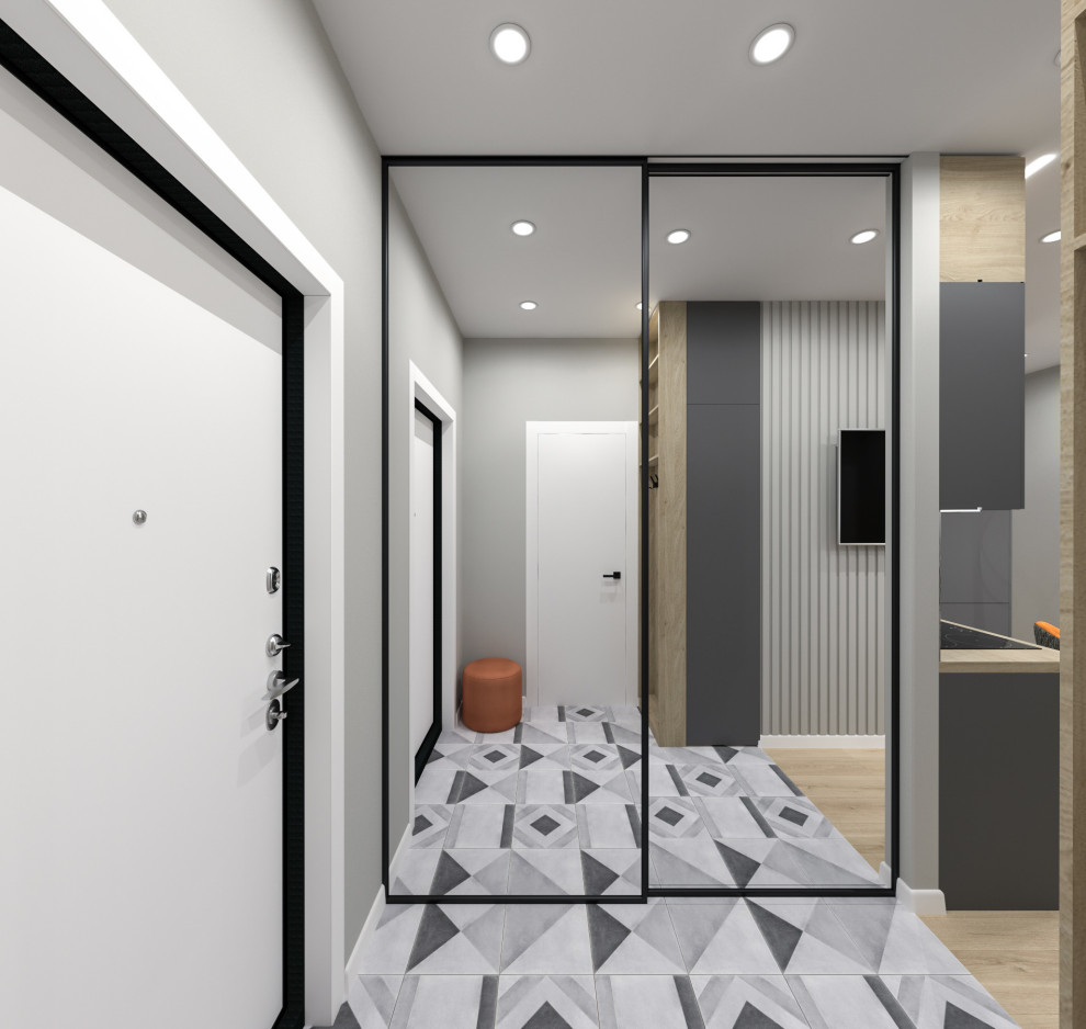 проект двухкомнатной квартиры 45 кв. м.