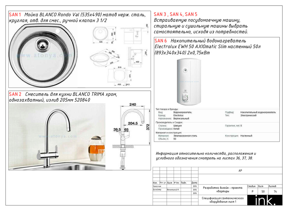 Комплект рабочей документации