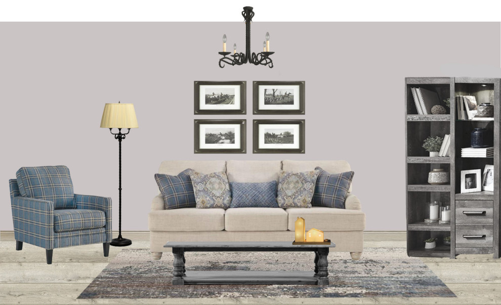 2 d коллажи квартиры в деревенском стиле