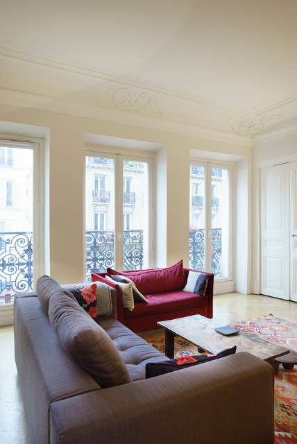 Le s&eacute;jour contemporaneo-salon