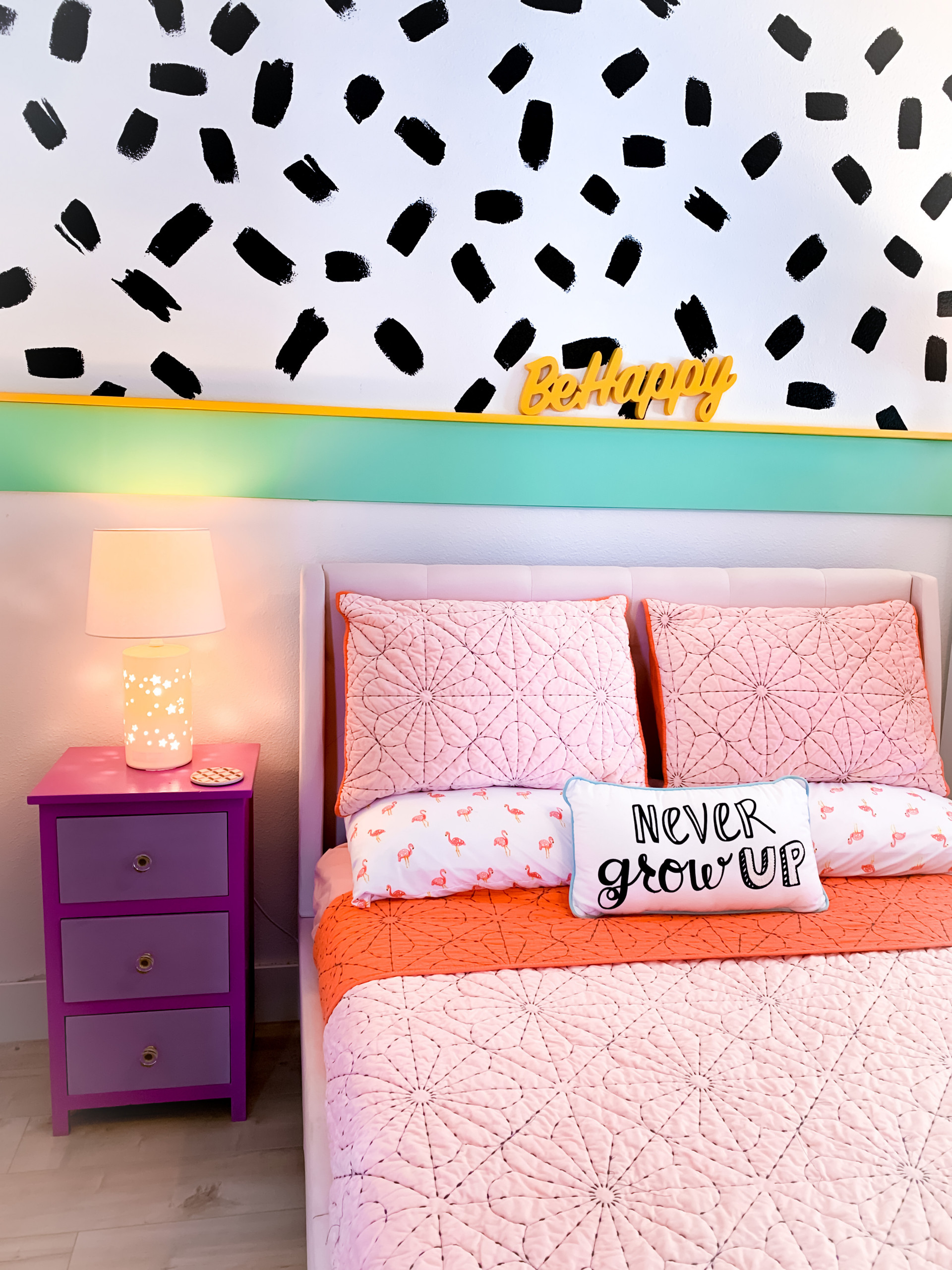 Mint Chip Happy Bedroom