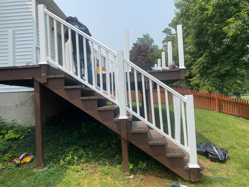 Deck Railing Install