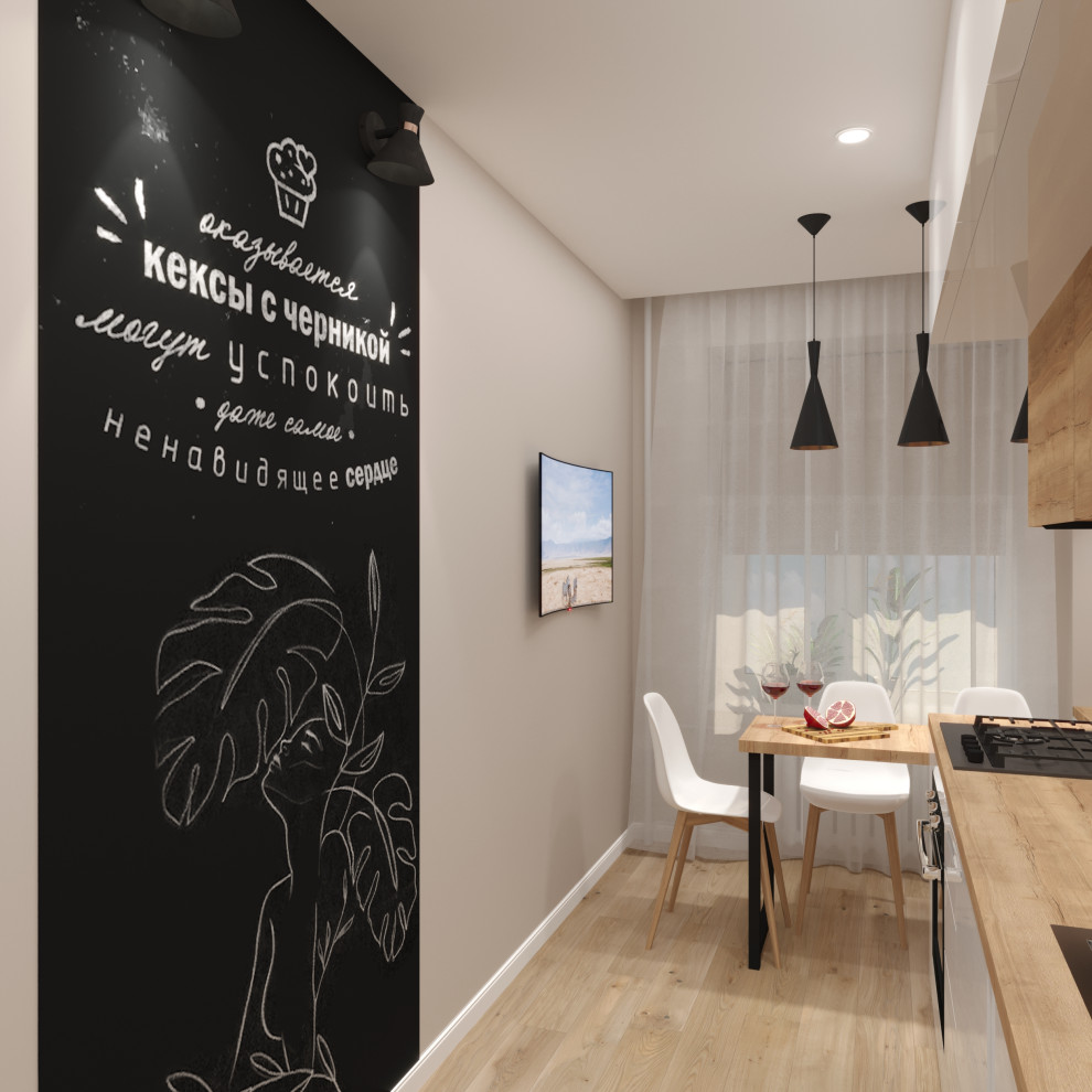 Дизайн проект двухкомнатной квартиры 67,3 кв.м.(старый фонд)