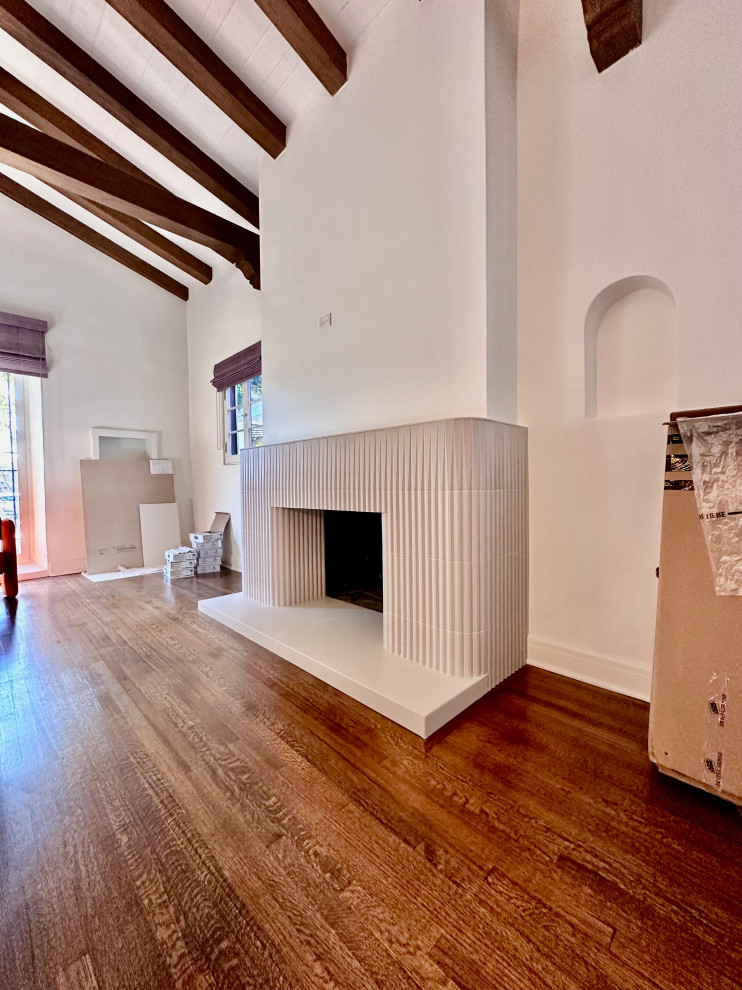 Fireplace remodel | Beverly Hills
