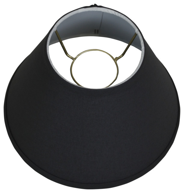 Fenchel Shades 5"x10"x7" Brass Chimney Attachment Empire Lamp Shade