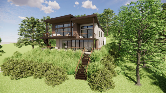 Front View contemporary-fasad