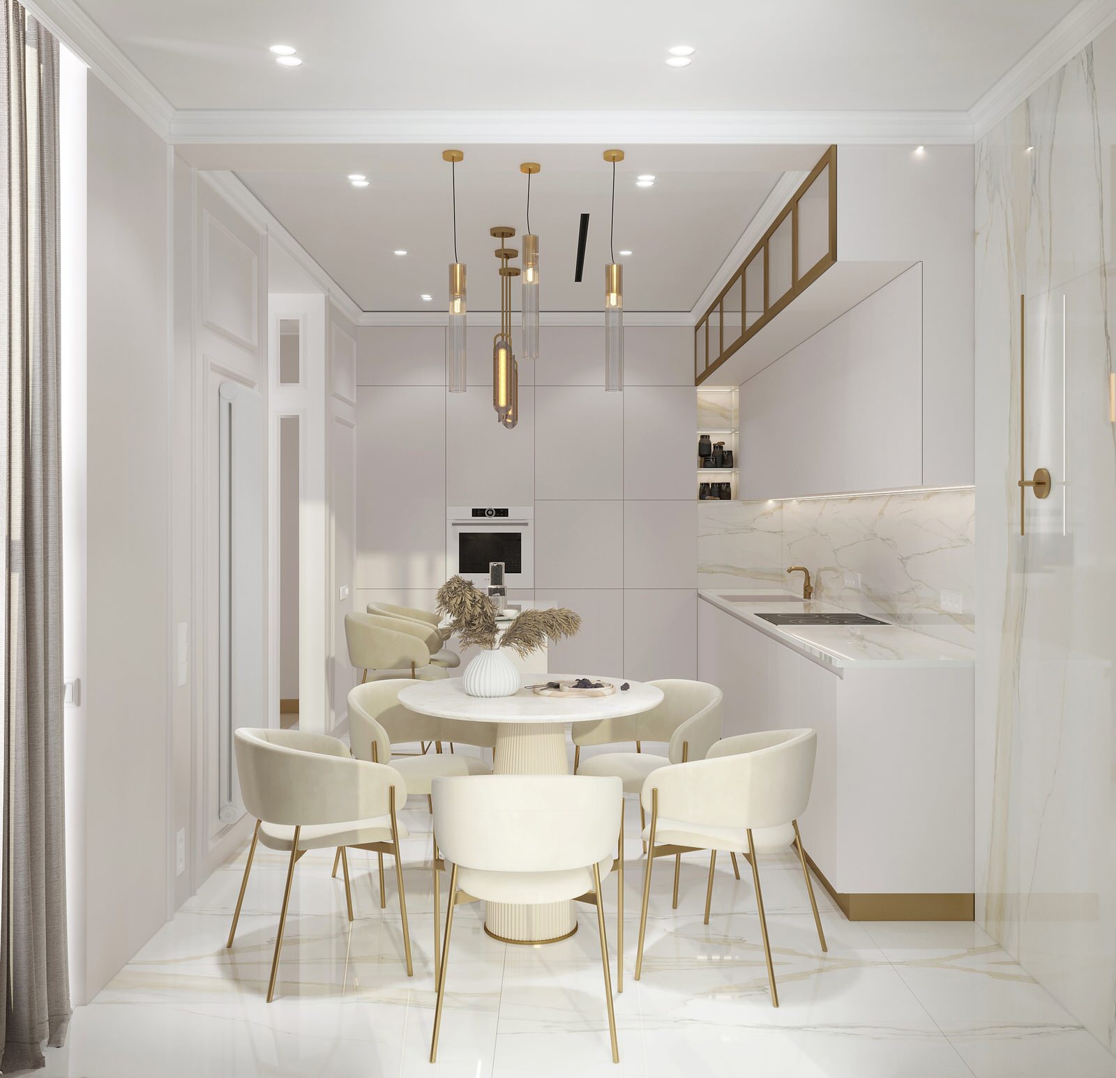 Дизайн-проект ЖК Династия 67кв.м