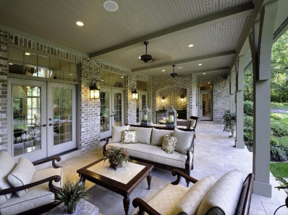 This is an example of a traditional verandah in St Louis.