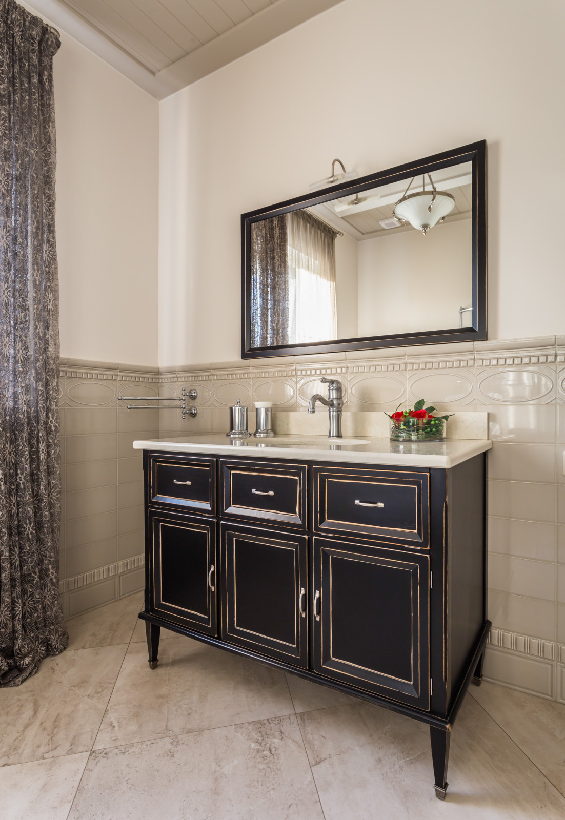 Интерьер загородного дома у моря