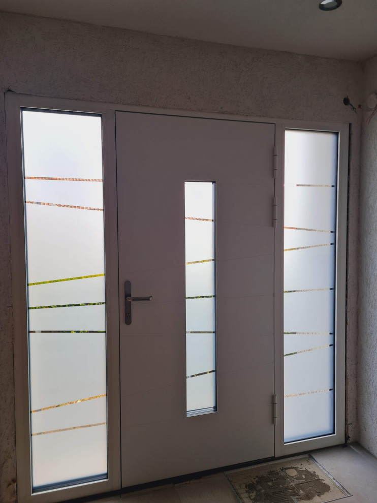 Haustür in Aluminium