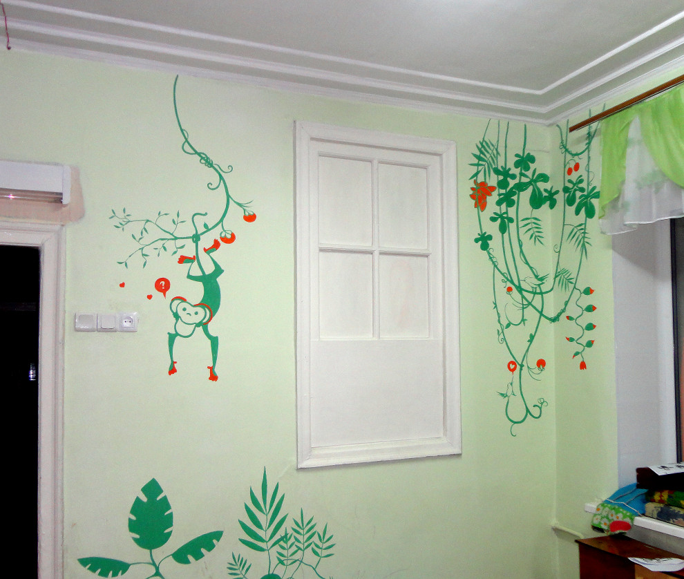 Роспись детской игровой зоны