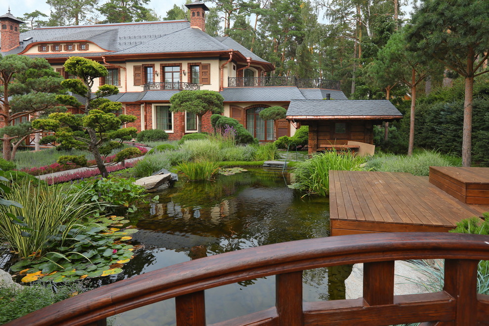 Коттеджный сад в Барвихе (дизайн и исполнение компании "Imperial Garden")