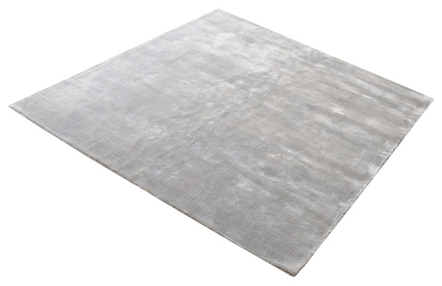 Dimond Auram Handwoven Viscose Rug, Silver, 6