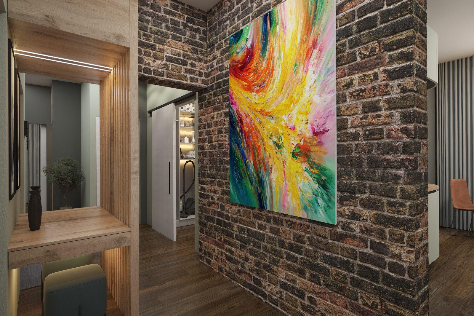 Квартира 100 кв.м. в современном стиле