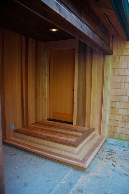 Cabin american-craftsman-eingang