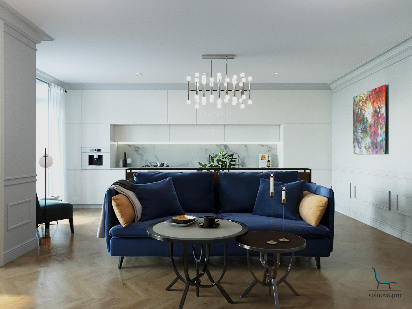 Кухня-гостиная