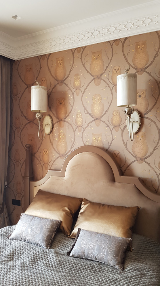 уникальная спальня в подмосковном особняке