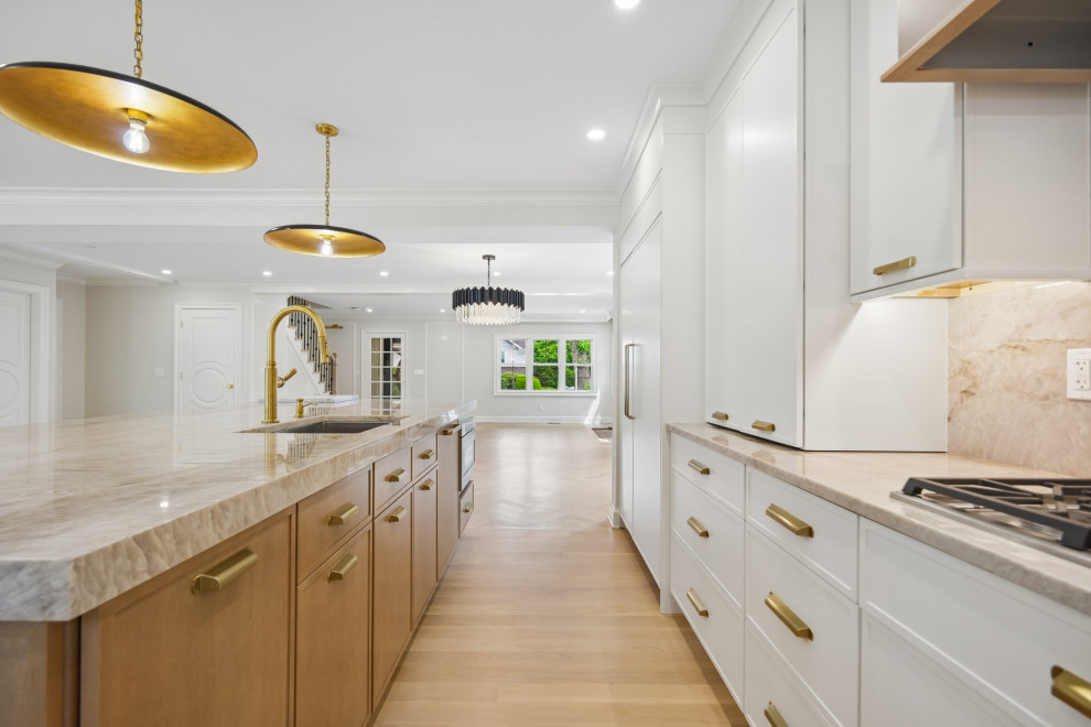 Kitchen Cooktop Run & Open Sightline in Teaneck, NJ