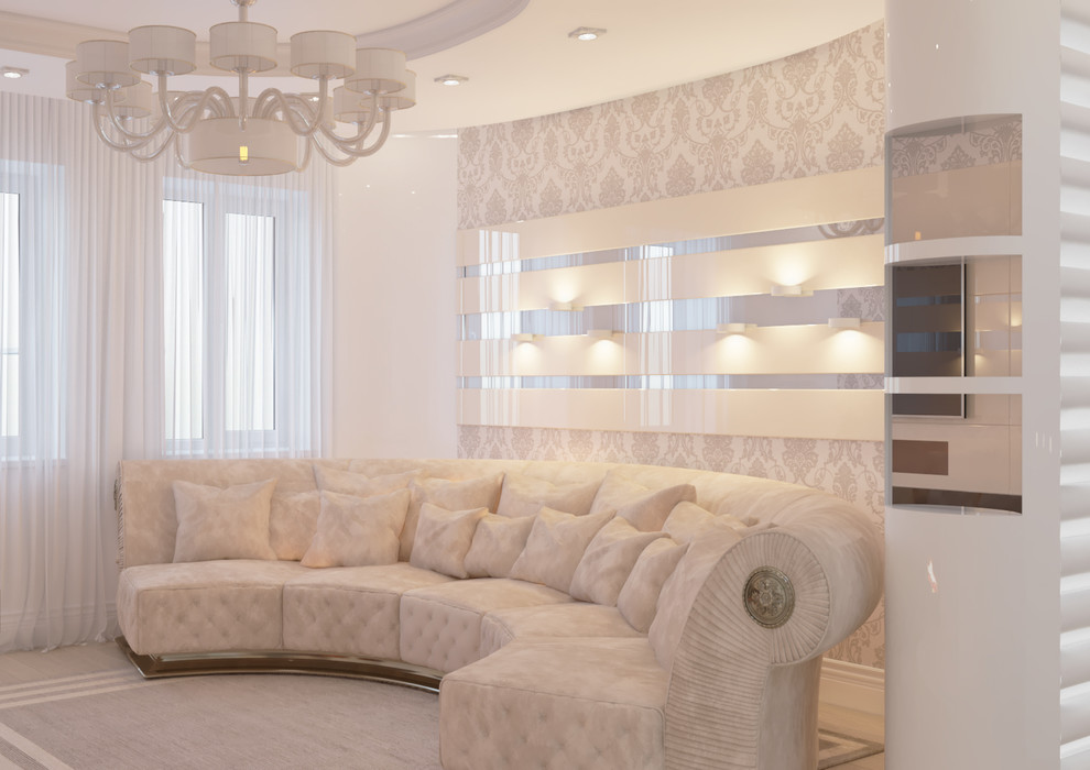 Дизайн-проект частого дома в стиле модерн