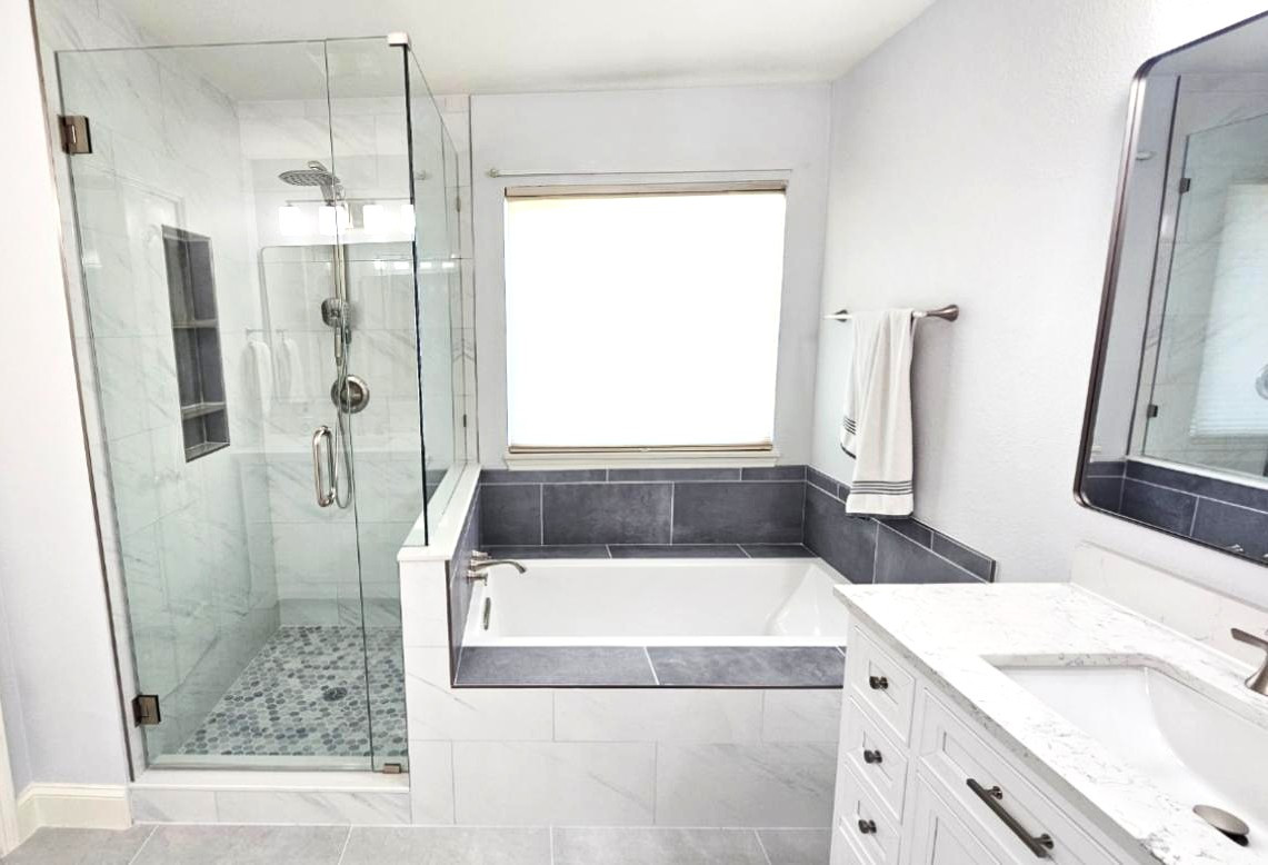 McKinney TX - Master Bathroom Remodeling