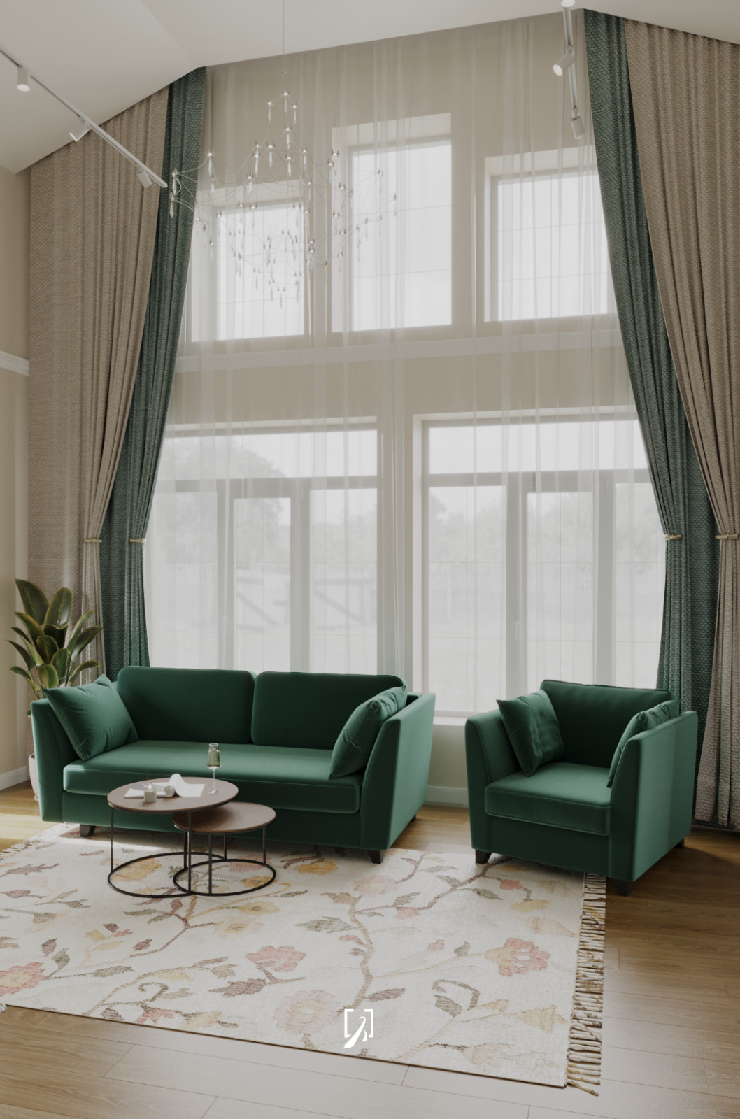 Загородный дом интерьер