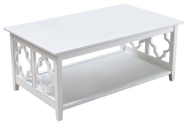 White Quatrefoil Coffee Table With Solid Birch Wood Frame Mediterranean Tables By Hilton Furnitures - Black Quatrefoil Coffee Table White Quatrefoil Coffee Table With Solid Birch Wood Frame Mediterranean Tables By Hilton Furnitures - Black Quatrefoil Coffee Table