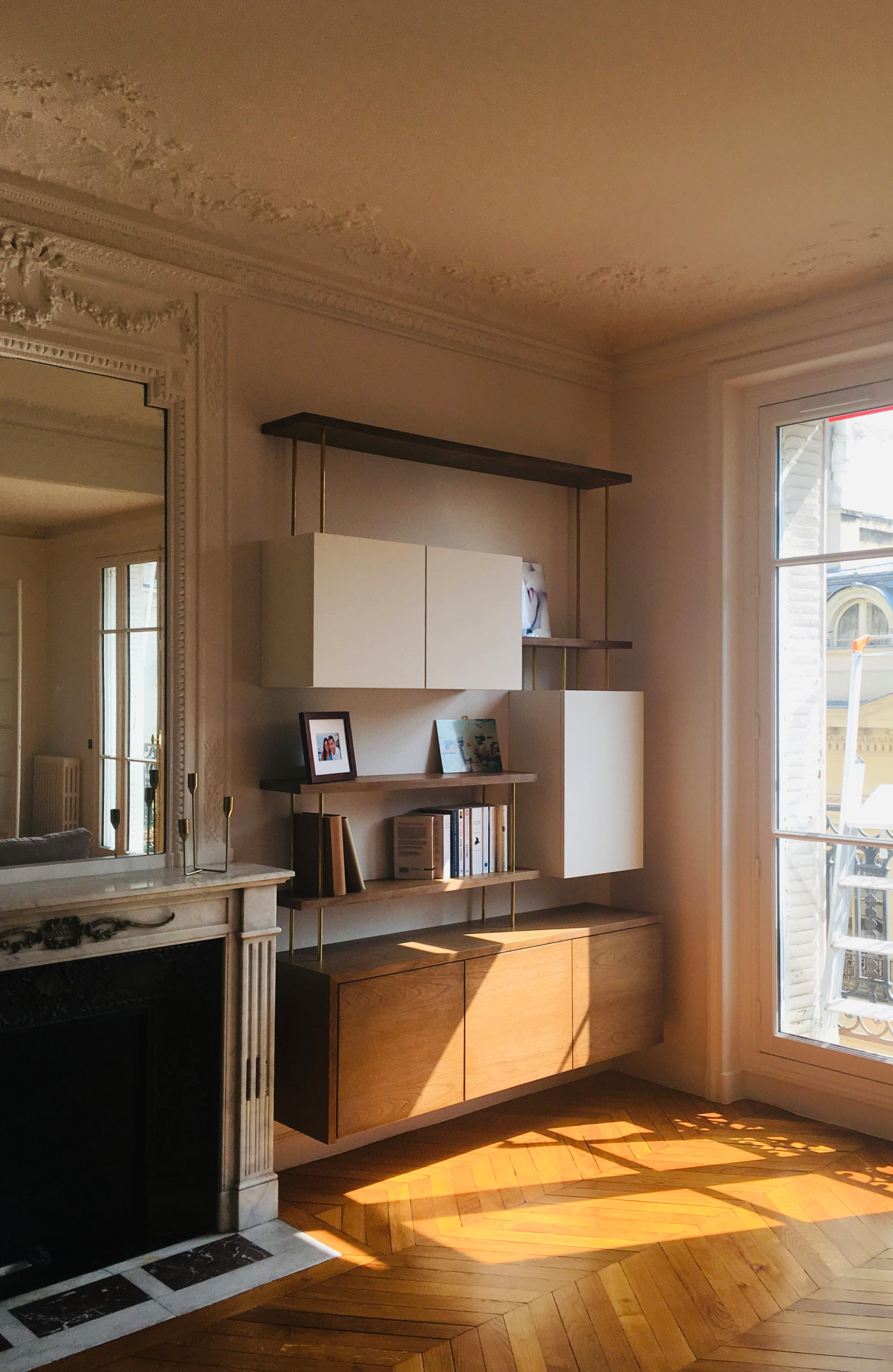 Rénovation d’un appartement haussmannien dans le 16ème arrondissement