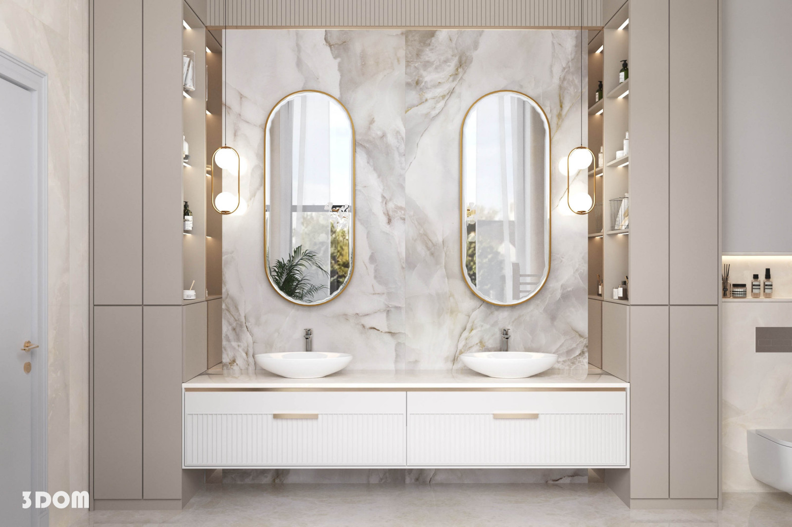 ДОМ ДВУХЭТАЖНЫЙ МОСКВА 515кв.м | 3DOM