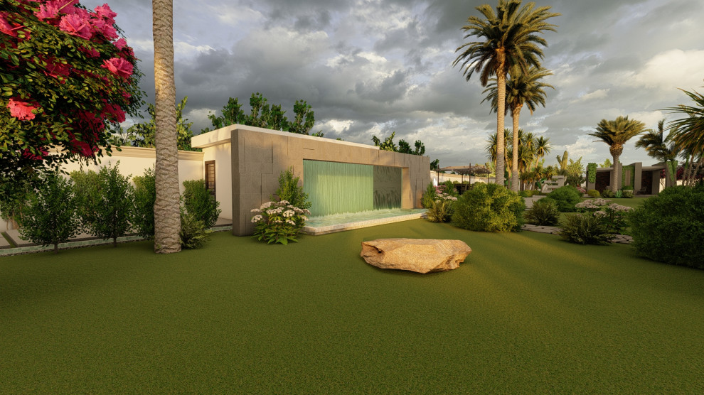 Oman-Muscat Garden Design - CGI