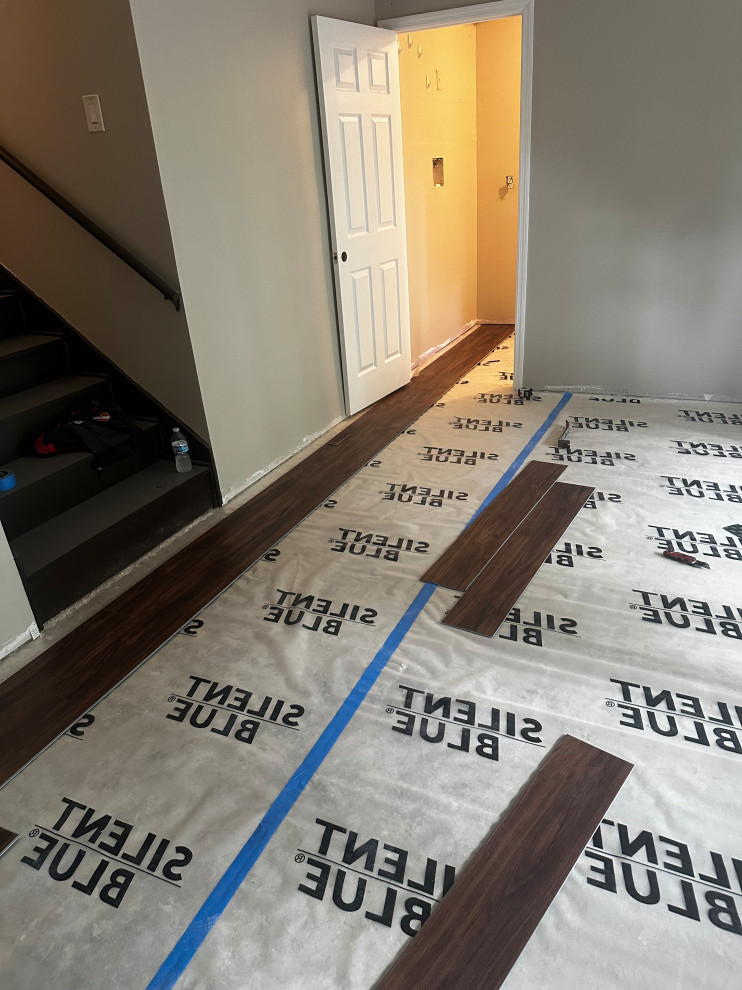 Elegant & Durable: LVP Flooring Transformation