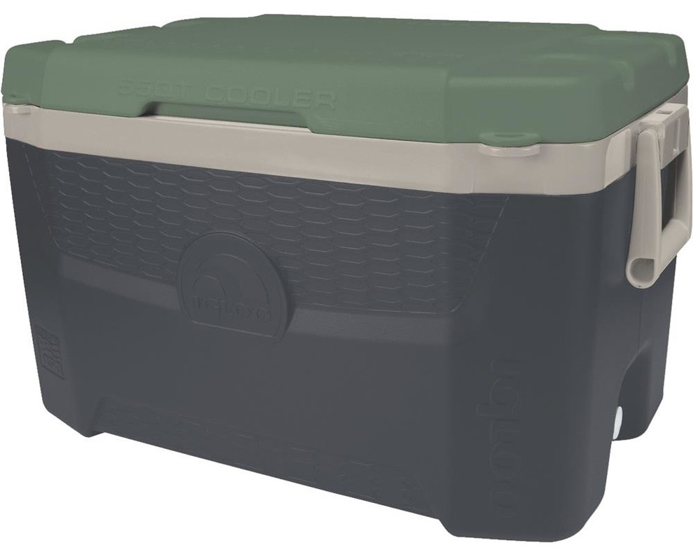 Igloo 55Quart Sportsman Cooler 49624 Contemporary Coolers And Ice