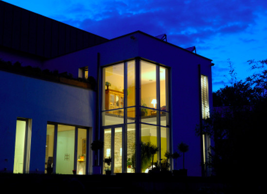 Architektenh&auml;user Aussenansicht contemporaneo-facciata