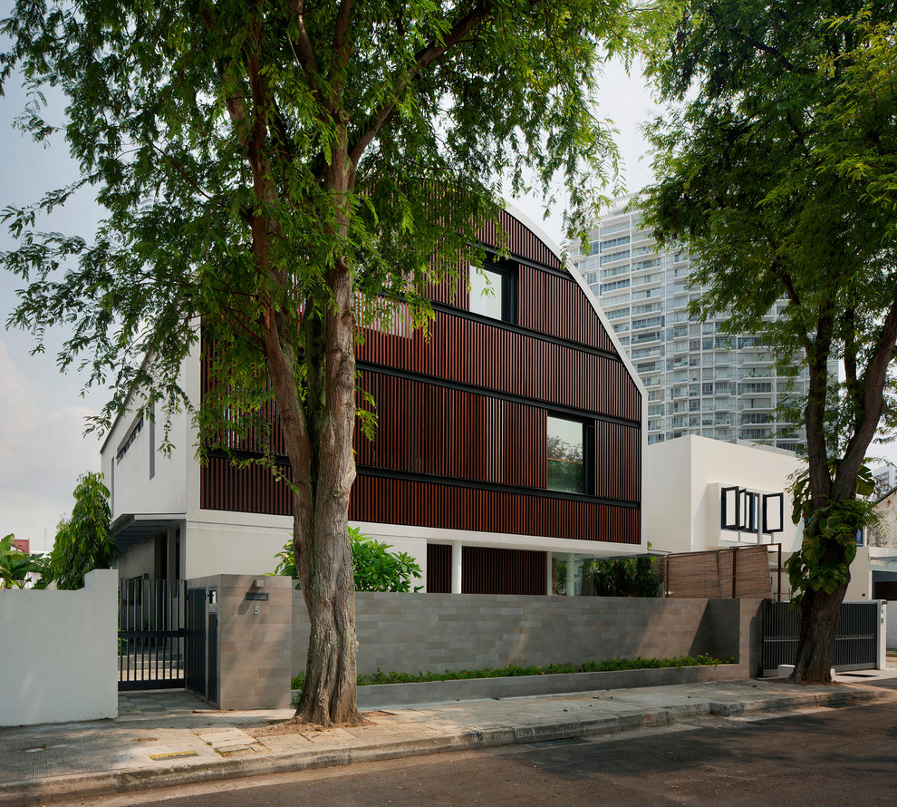 Photo of a contemporary exterior in Singapore.