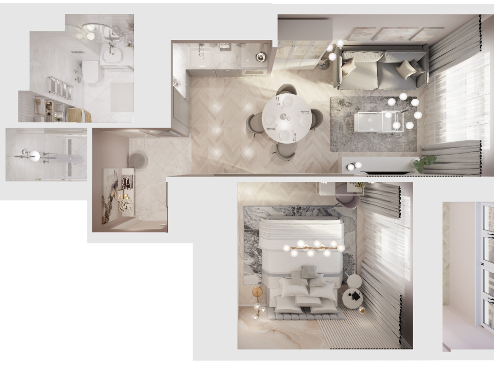 Дизайн-проект Пушкино