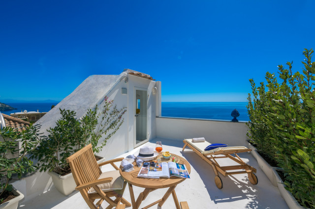 Villa Fortuna Positano - Terrazzino mediterranean-deck