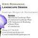 Kris Romaniak Landscape Design