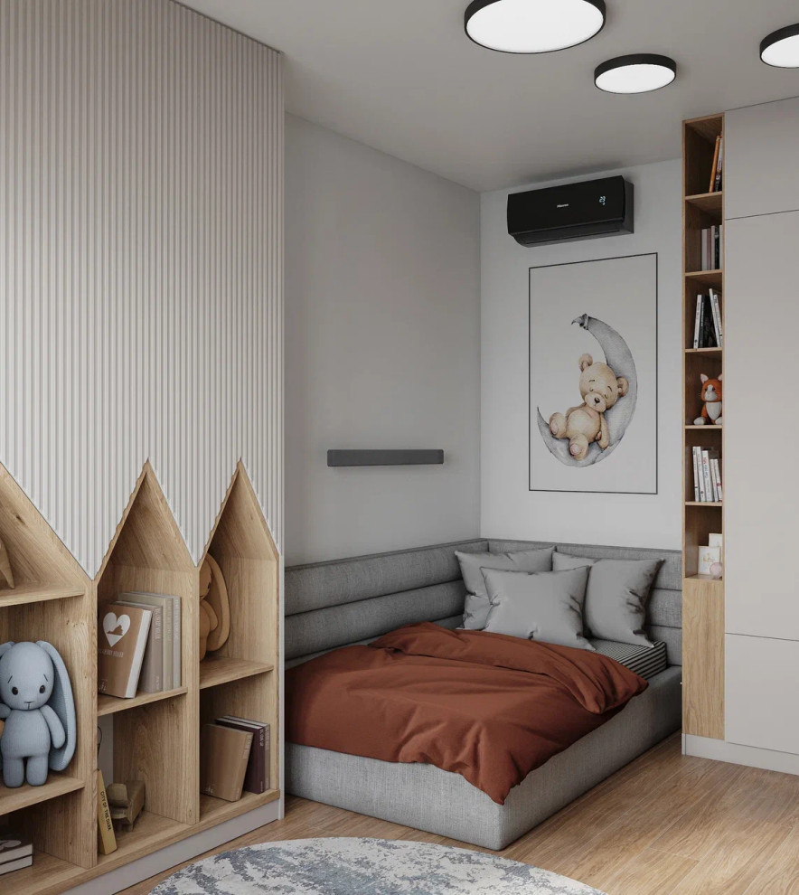 КП Дубки-парк, 100кв «Современный стиль, с элементами лофта»