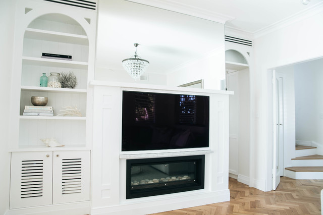 Mosman Renovation traditional-living-room