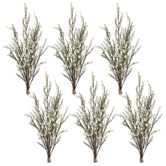 Melrose International Leptospermum Floral Swag (Set of 2)