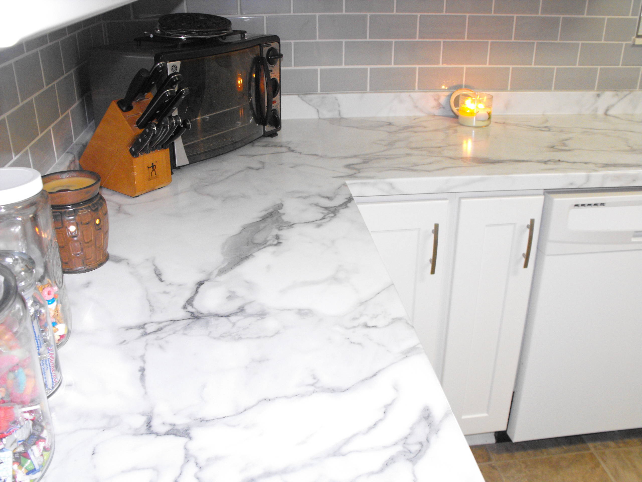 Calacatta Marble Laminate - Photos \u0026 Ideas | Houzz, image size:2560x1920