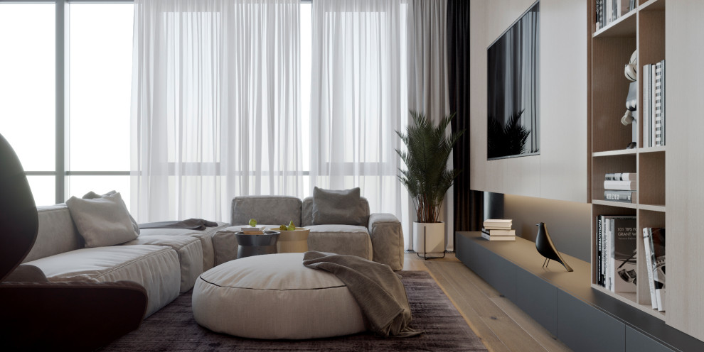 КВАРТИРА С ПАНОРАМНЫМИ ОКНАМИ