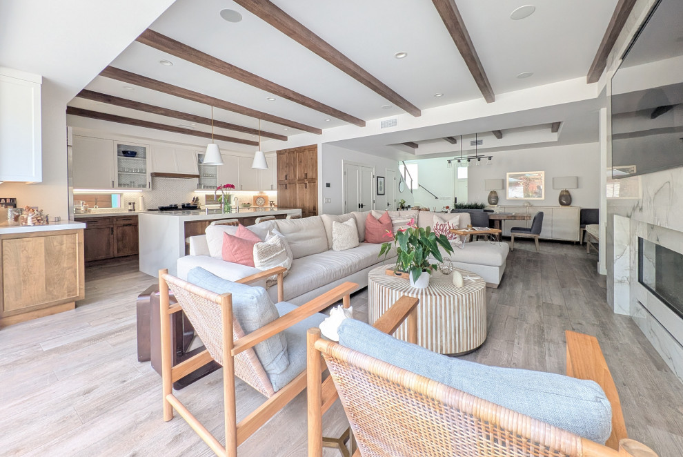 Extensive Remodel, New Second Floor and Roof Deck in La Jolla