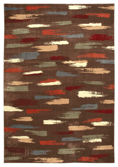 Expressions Rug, Chocolate, 9'6"x13'6"