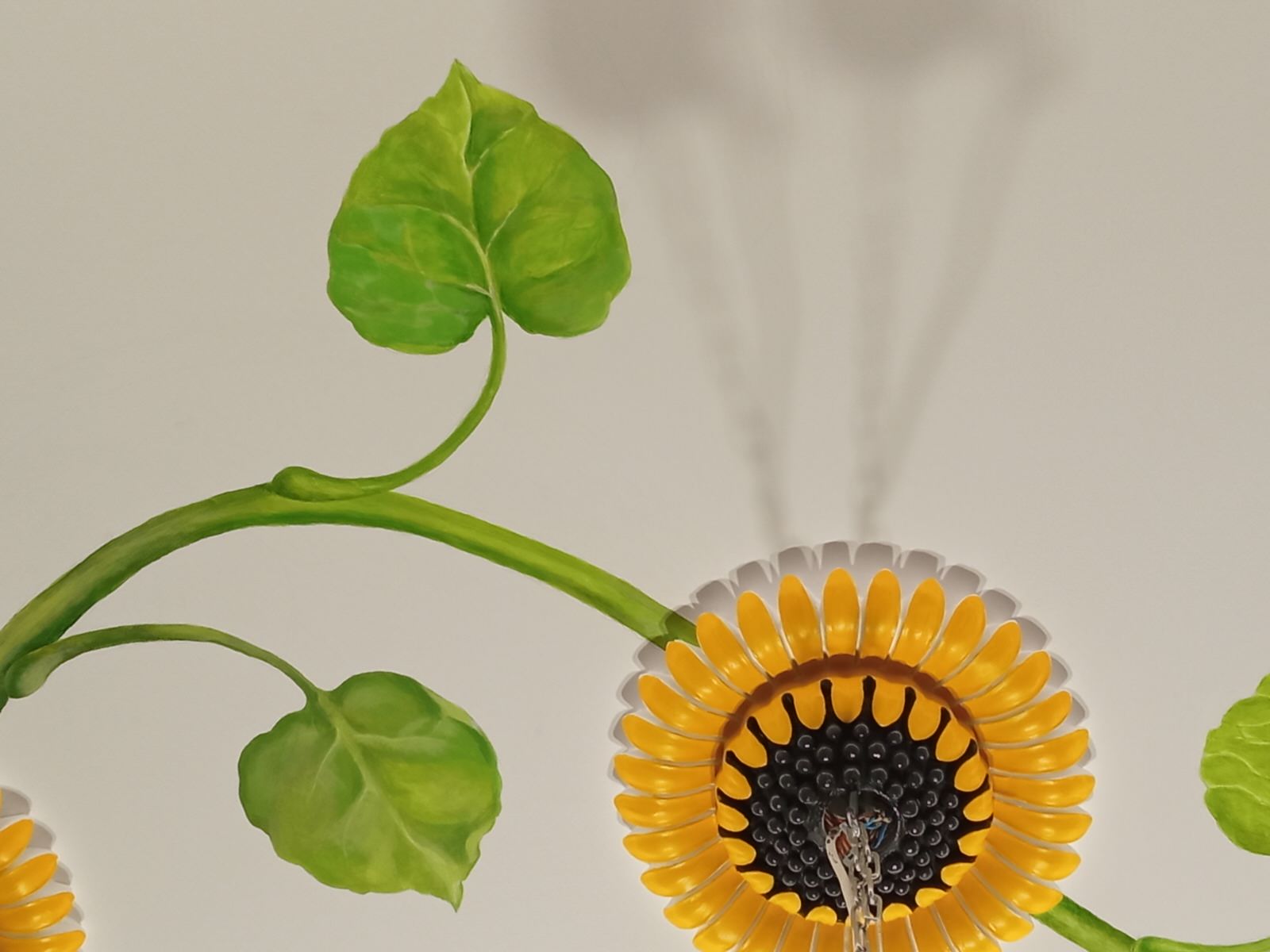 Роспись потолка на кухне