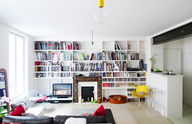 casa white trendy-dagligstue