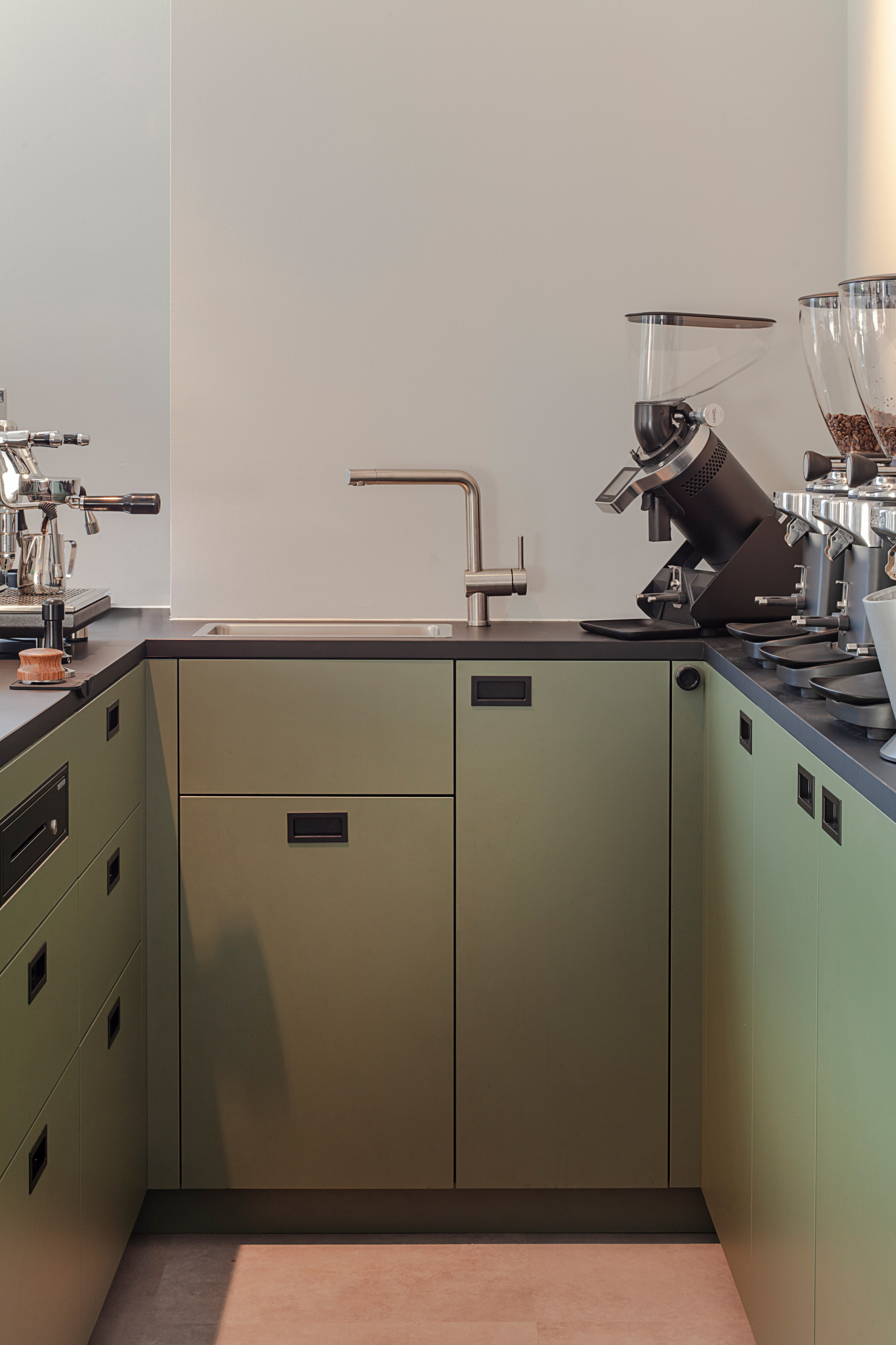 Showroom für Espressomaschinen & Barista in München