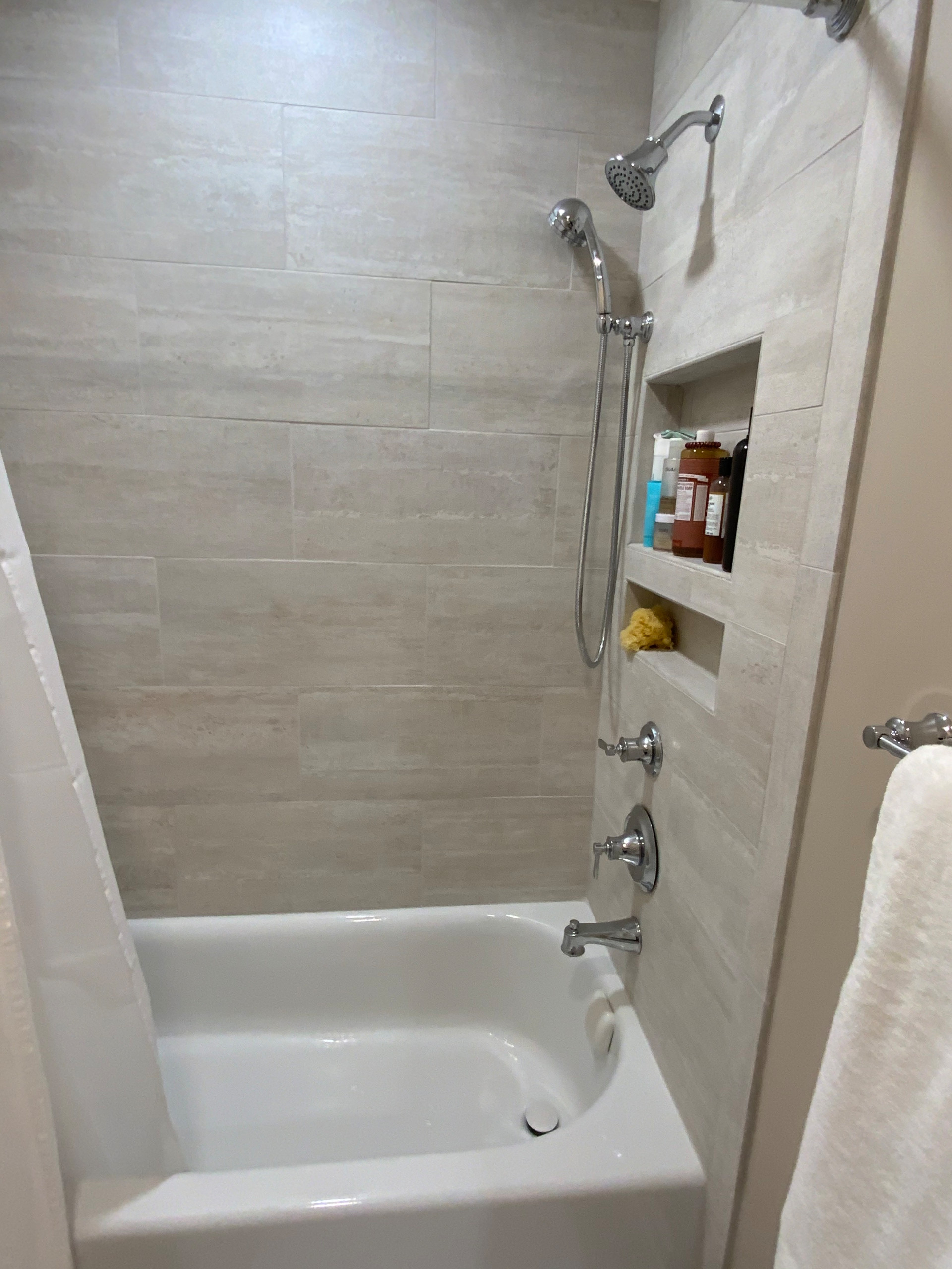 Remodeled Hall Bathroom