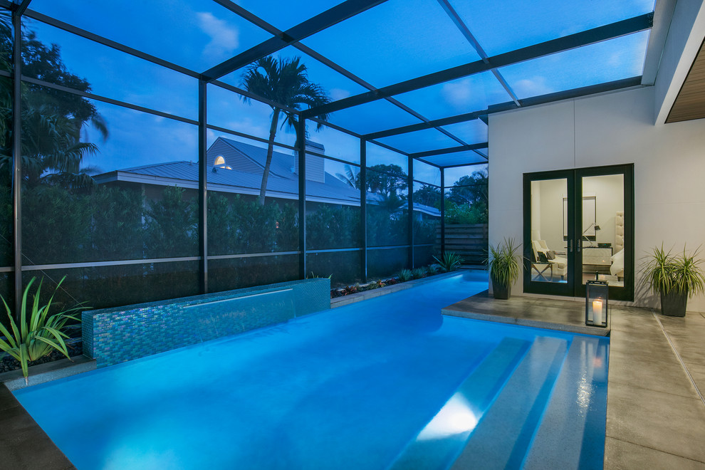 Camino Real Residence - Modern - Pool - Tampa - by April Balliette