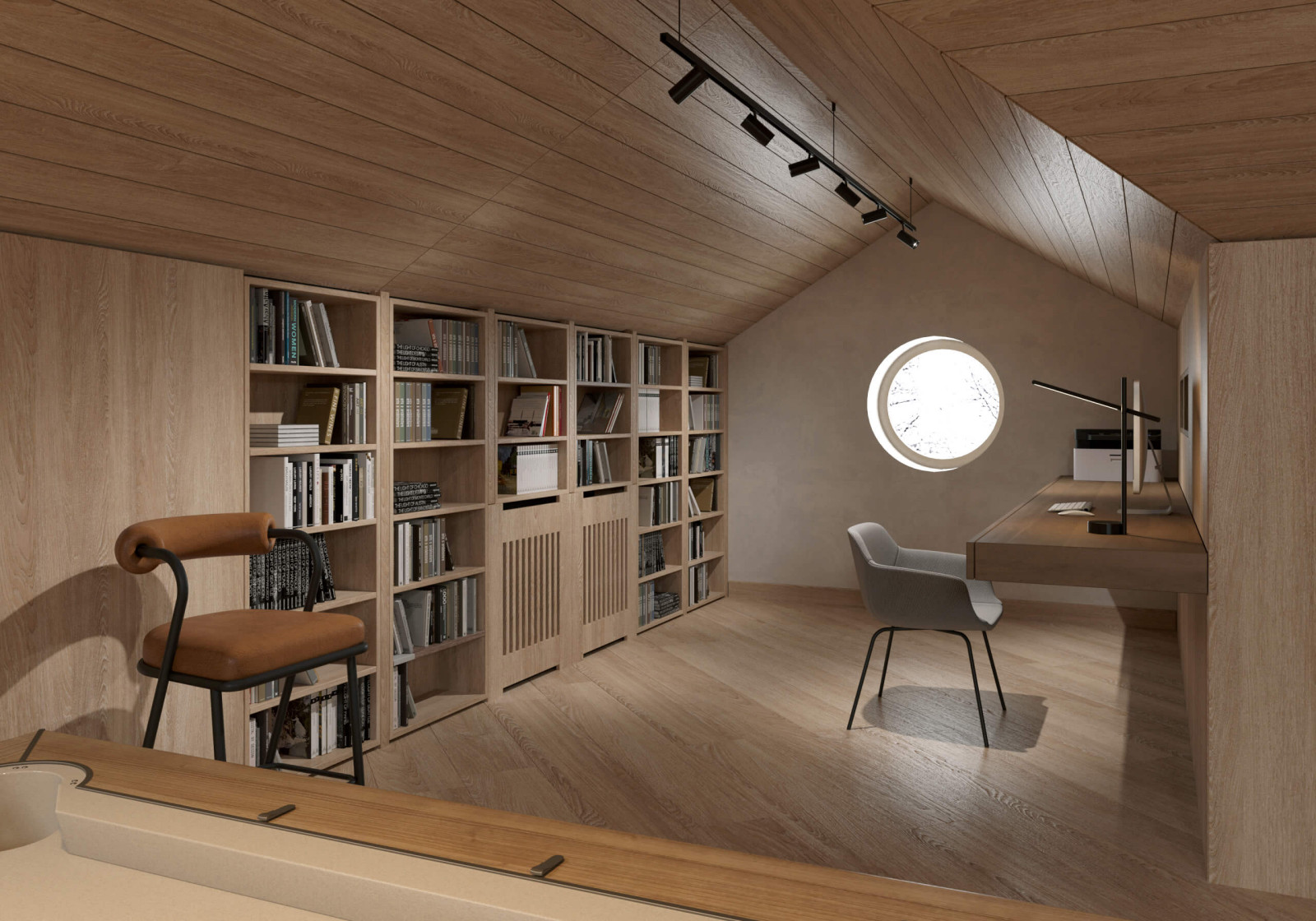 Мансарда в загородном доме