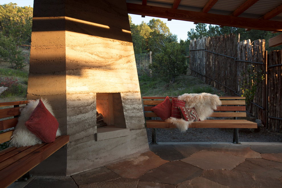 This is an example of a midcentury patio in Other.